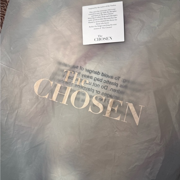 Elegant Striped Throw Blanket in Earth Tones - Picture 3 of 3